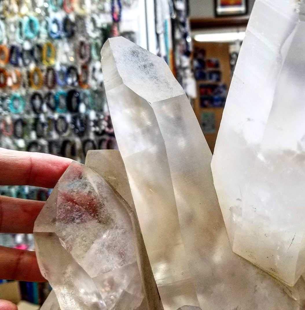 乙女鉱山産乙女水晶１０mm１８珠ブレスレット 乙女鉱山産 水晶 ブレスレット 10mm玉 】 | めのうの店川島